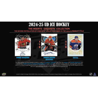 NHL cutii Cărți de hochei NHL 2024-25 Upper Deck Ice Hockey Hobby Box