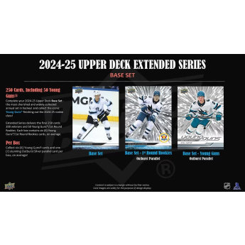 NHL cutii Cărți de hochei NHL 2024-25 Upper Deck Extended Series Hockey Blaster Box