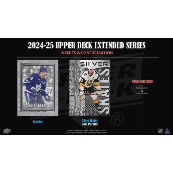 NHL cutii Cărți de hochei NHL 2024-25 Upper Deck Extended Series Hockey Blaster Box
