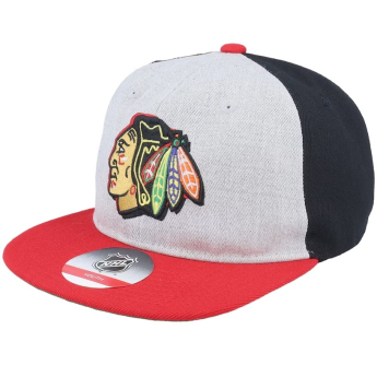 Chicago Blackhawks șapcă flat de copii Lifestyle Deadstock Grey