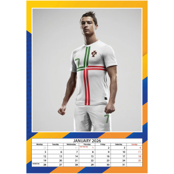 Cristiano Ronaldo calendar not official CRISTIANO RONALDO 2026
