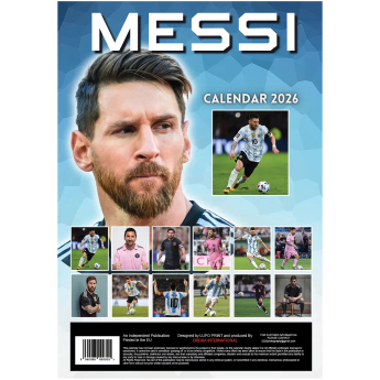 Lionel Messi calendar not official LIONEL MESSI 2026