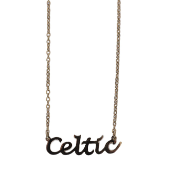 FC Celtic colier Gold Plated Name Dropper Necklace