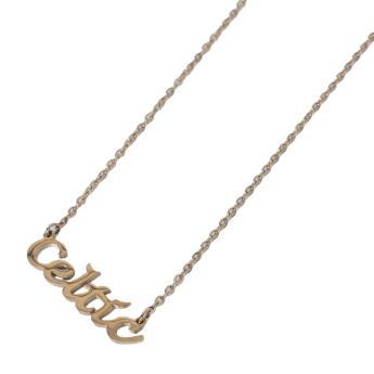 FC Celtic colier Gold Plated Name Dropper Necklace