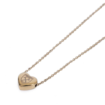 West Ham United colier Gold Plated Heart Necklace