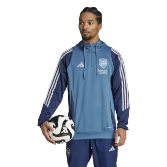 FC Arsenal hanorac de bărbați cu glugă Track blue