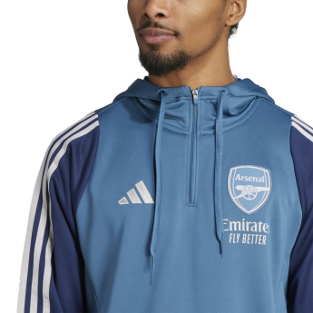 FC Arsenal hanorac de bărbați cu glugă Track blue