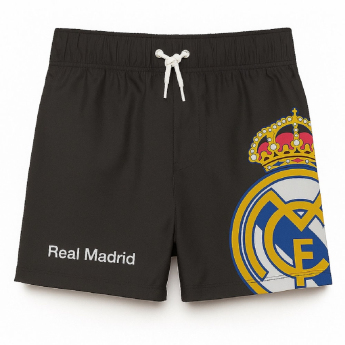 Real Madrid costum de baie de copii black