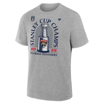 Florida Panthers tricou de bărbați 2025 Stanley Cup Champions Locker Room