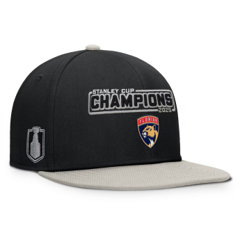 Florida Panthers șapcă flat 2025 Stanley Cup Champions Snapback Hat black