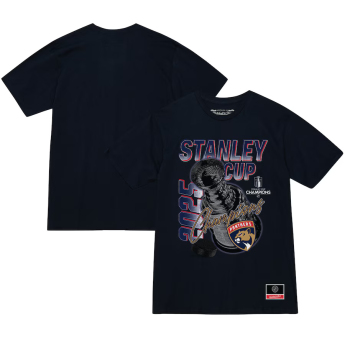 Florida Panthers tricou de bărbați 2025 Stanley Cup Champions Arch navy