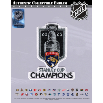 Florida Panthers aplicație 2025 Stanley Cup Champions Jersey