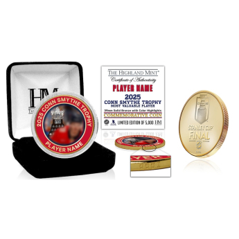 Florida Panthers monede comemorative 2025 Stanley Cup Champions Conn Smythe Winner Bronze Coin