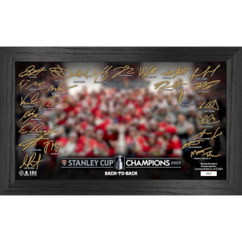 Florida Panthers imagine 2025 Stanley Cup Champions Tradition Signature Frame