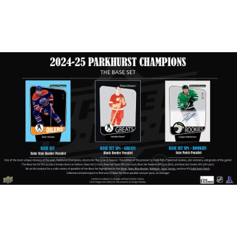 NHL cutii Cărți de hochei NHL 2024-25 Upper Deck Parkhurst Champions Hockey Hobby box