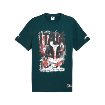 Formula 1 tricou de bărbați Monza GP green 2025