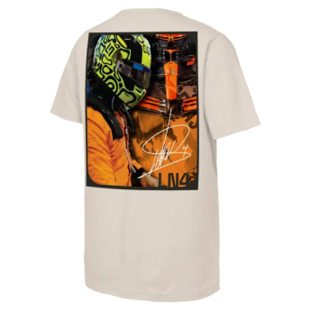 Mclaren Honda tricou de copii Lando Norris NE white F1 Team 2025