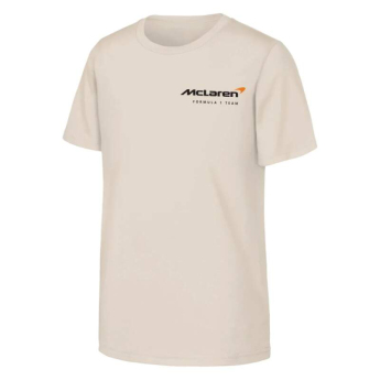 Mclaren Honda tricou de copii Lando Norris NE white F1 Team 2025