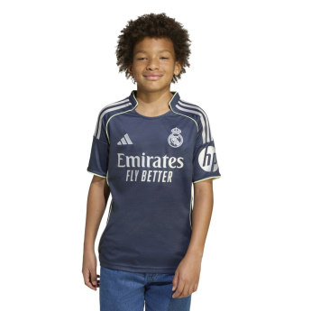 Real Madrid tricou de fotbal pentru copii official replica 25/26 away