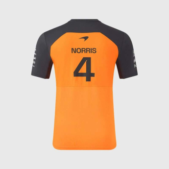 Mclaren Honda tricou de bărbați Lando Norris official Teamline Replica orange F1 Team 2025
