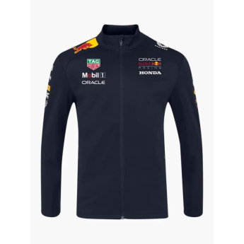 Red Bull Racing geacă de bărbați softshell official Teamline Replica navy F1 Team 2025