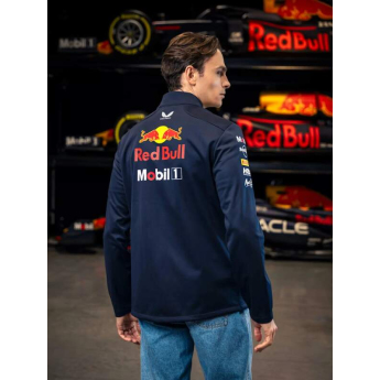Red Bull Racing geacă de bărbați softshell official Teamline Replica navy F1 Team 2025