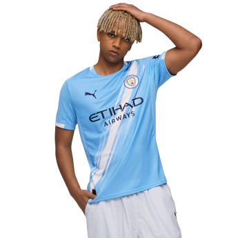 Manchester City tricou de fotbal official replica 25/26 home