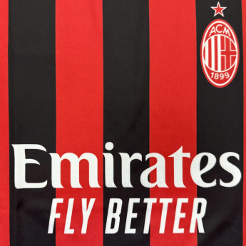 AC Milan tricou de fotbal pentru copii replica 25/26 Home