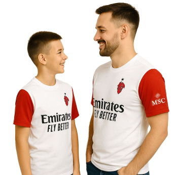 AC Milan tricou de fotbal pentru copii replica 25/26 Away