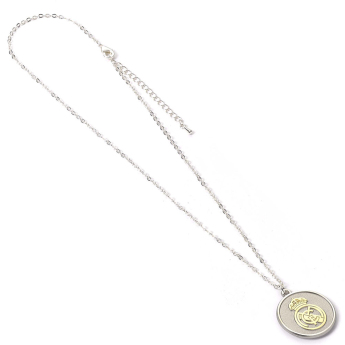 Real Madrid colier Silver Finish Necklace