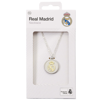 Real Madrid colier Silver Finish Necklace