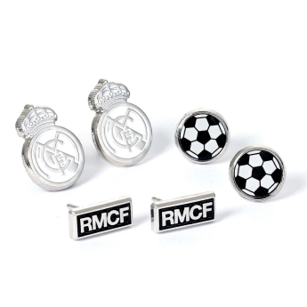 Real Madrid set de cercei Stud Earring Set