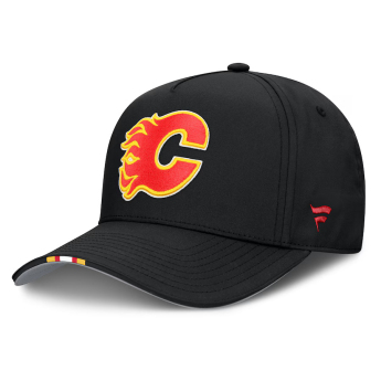 Calgary Flames șapcă de baseball 2025 Draft Authentic Pro Structured Adjustable