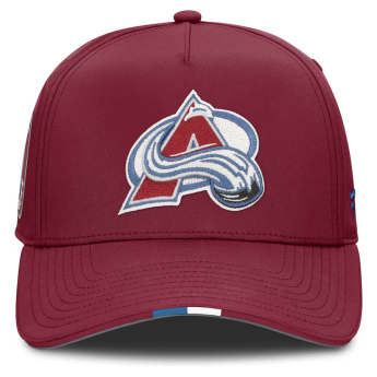 Colorado Avalanche șapcă de baseball 2025 Draft Authentic Pro Structured Adjustable