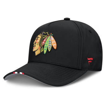 Chicago Blackhawks șapcă de baseball 2025 Draft Authentic Pro Structured Adjustable