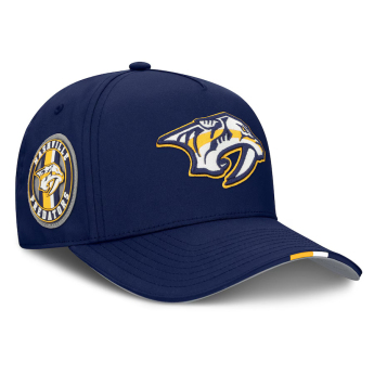 Nashville Predators șapcă de baseball 2025 Draft Authentic Pro Structured Adjustable