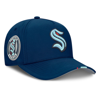 Seattle Kraken șapcă de baseball 2025 Draft Authentic Pro Structured Adjustable