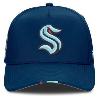 Seattle Kraken șapcă de baseball 2025 Draft Authentic Pro Structured Adjustable