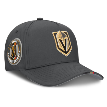 Vegas Golden Knights șapcă de baseball 2025 Draft Authentic Pro Structured Adjustable