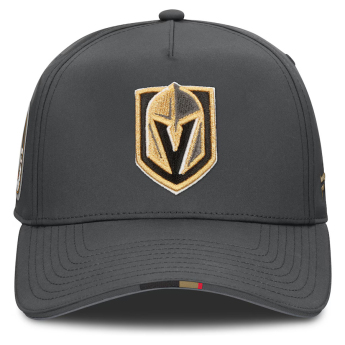 Vegas Golden Knights șapcă de baseball 2025 Draft Authentic Pro Structured Adjustable