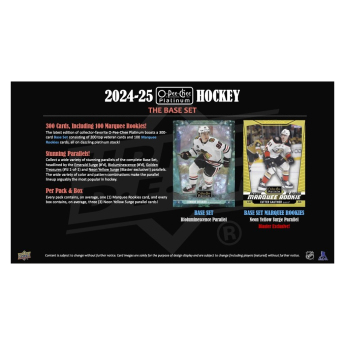 NHL cutii Cărți de hochei NHL 2024-25 Upper Deck O-Pee-Chee Platinum Blaster Box