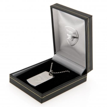 FC Arsenal lănțișor de gât cu pandantiv câine DT engraved