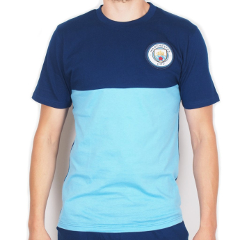 Manchester City pijamale de bărbați long navy