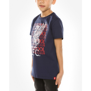FC Liverpool tricou de copii street navy