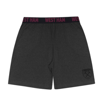 West Ham United pijamale de bărbați Short grey