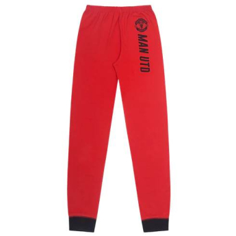 Manchester United pijamale de copii Long black