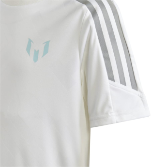 Lionel Messi tricou de fotbal pentru copii MESSI white