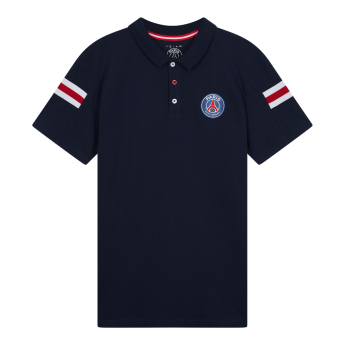 Paris Saint Germain tricou polo Sleeve Stripe blue