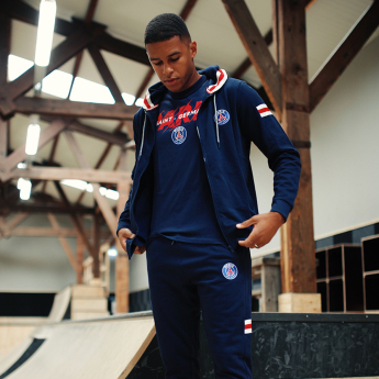 Paris Saint Germain pantaloni de trening pentru bărbați Stripe blue