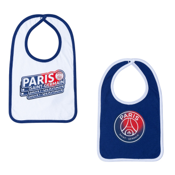 Paris Saint Germain set bavete 2pack blue-white